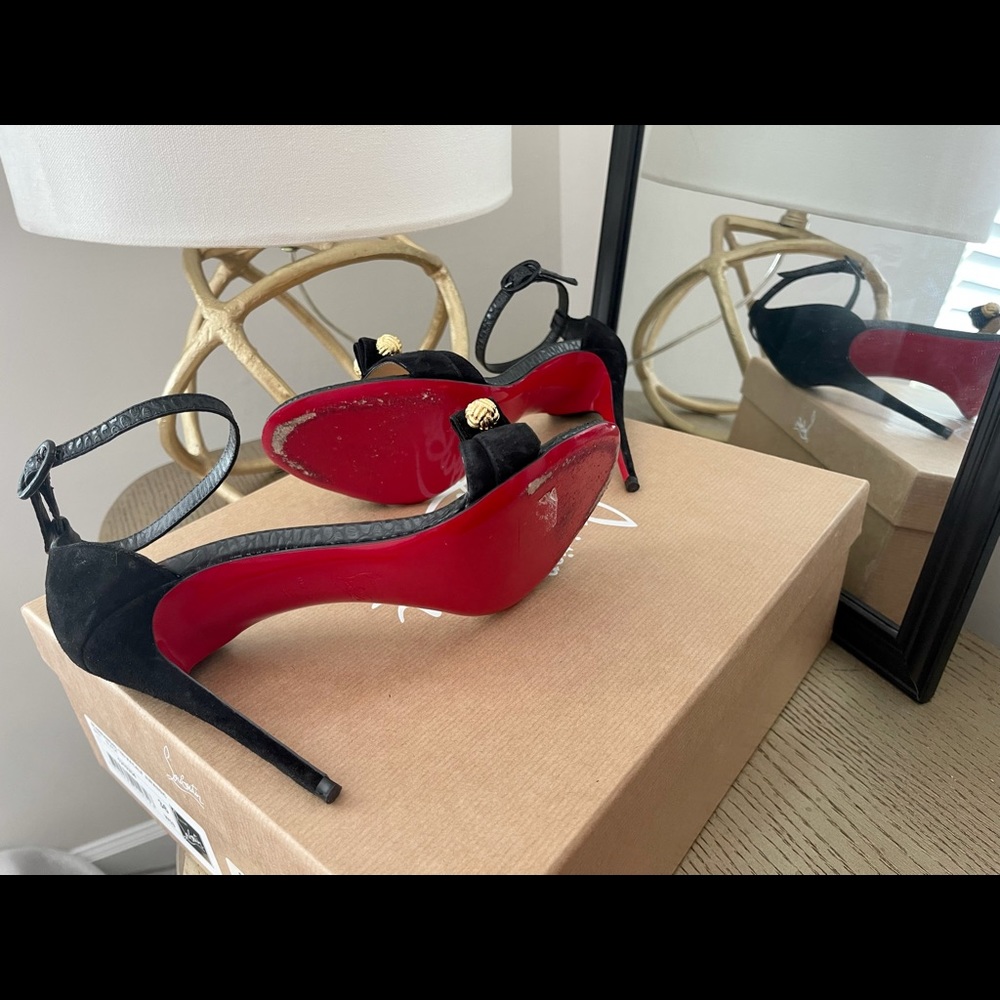 ❗️❗️SOLD ❗️❗️SOLD ❗️Christian Louboutin StanisSandal Size 36(6) BLACK